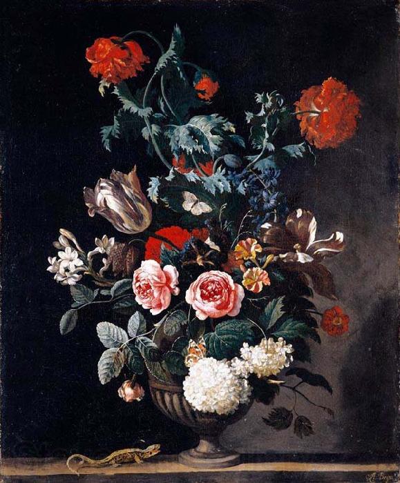 Abraham jansz.begeyn Flowers in a Stone Vase Norge oil painting art